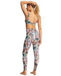 The Billabong Womens Adventure Division Leggings in Black Multi