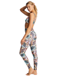 The Billabong Womens Adventure Division Leggings in Black Multi