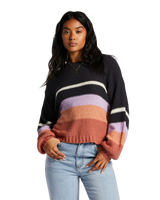 The Billabong Womens Seeing Double Jumper in Lilac Breeze