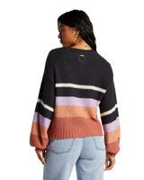 The Billabong Womens Seeing Double Jumper in Lilac Breeze