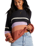 The Billabong Womens Seeing Double Jumper in Lilac Breeze