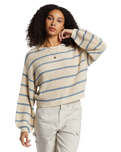 The Billabong Womens Changing Tides Jumper in Blue Shadow