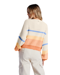 The Billabong Womens Changing Tides Jumper in Light Melon