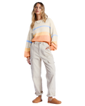 The Billabong Womens Changing Tides Jumper in Light Melon