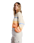 The Billabong Womens Changing Tides Jumper in Light Melon