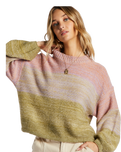 The Billabong Womens On Hue Jumper in Willow