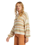 The Billabong Womens Sheer Love Jumper in Multi