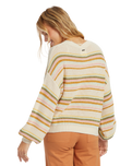 The Billabong Womens Sheer Love Jumper in Multi