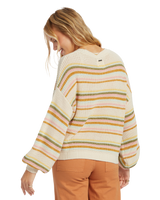 The Billabong Womens Sheer Love Jumper in Multi