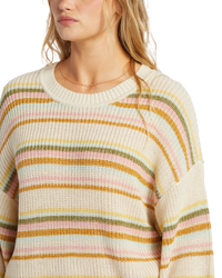 The Billabong Womens Sheer Love Jumper in Multi