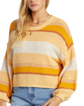 The Billabong Womens Sol Time Jumper in Citrus Glow