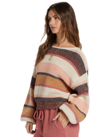 The Billabong Womens Light Wave Jumper in Choc Chip