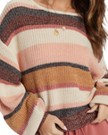 The Billabong Womens Light Wave Jumper in Choc Chip