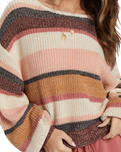 The Billabong Womens Light Wave Jumper in Choc Chip