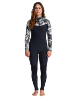 The Billabong Womens Salty Daze 3/2mm Chest Zip Wetsuit in In Paradise