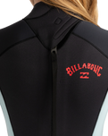 The Billabong Womens Launch 5/4mm Back Zip Wetsuit in Grey