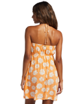 The Billabong Womens Happy Hour Dress in Orange Peel