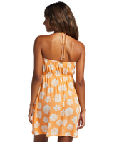 The Billabong Womens Happy Hour Dress in Orange Peel