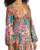 The Billabong Womens Last Call Dress in Emerald Bay