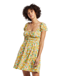 The Billabong Womens Sun Kissed Dress in Palm Green