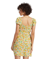 The Billabong Womens Sun Kissed Dress in Palm Green