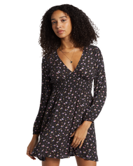 The Billabong Womens In Ur Dreams Dress in Black Sands