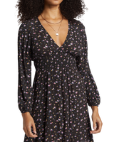 The Billabong Womens In Ur Dreams Dress in Black Sands