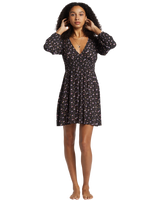 The Billabong Womens In Ur Dreams Dress in Black Sands