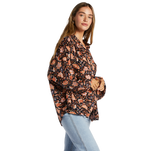 The Billabong Womens Day After Day Shirt in Black Pebble