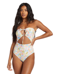 The Billabong Womens Dream Chaser Tanlines Swimsuit in Multi