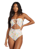 The Billabong Womens Dream Chaser Tanlines Swimsuit in Multi