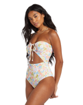 The Billabong Womens Dream Chaser Tanlines Swimsuit in Multi