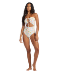 The Billabong Womens Dream Chaser Tanlines Swimsuit in Multi