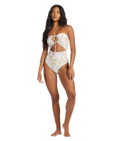 The Billabong Womens Dream Chaser Tanlines Swimsuit in Multi