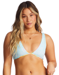 The Billabong Womens Dreamland Reversible Ava Bikini Top in Multi