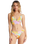 The Billabong Womens Dreamland Reversible V-Neck Bikini Top in Multi