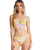 The Billabong Womens Dreamland Reversible V-Neck Bikini Top in Multi