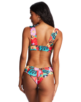 The Billabong Womens Islands Away Reversible Bikini Top in Multi