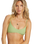 The Billabong Womens Tanlines V Bralette Bikini Top in Palm Green