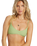 The Billabong Womens Tanlines V Bralette Bikini Top in Palm Green