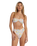 The Billabong Womens Dream Chaser Tanlines Betty Bandeau Bikini Top in Multi