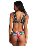 The Billabong Womens Islands Away Reversible Fiji Bikini Bottoms in Multi