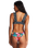 The Billabong Womens Islands Away Reversible Fiji Bikini Bottoms in Multi