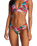 The Billabong Womens Islands Away Reversible Fiji Bikini Bottoms in Multi