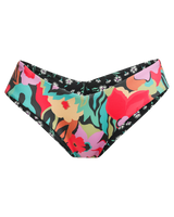 The Billabong Womens Islands Away Reversible Fiji Bikini Bottoms in Multi