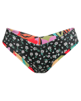 The Billabong Womens Islands Away Reversible Fiji Bikini Bottoms in Multi