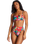 The Billabong Womens Islands Away Reversible Rise Bikini Bottoms in Multi