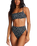 The Billabong Womens Islands Away Reversible Rise Bikini Bottoms in Multi