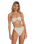 The Billabong Womens Dream Chaser Tanlines Maui Bikini Bottoms in Multi