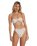 The Billabong Womens Dream Chaser Tanlines Maui Bikini Bottoms in Multi